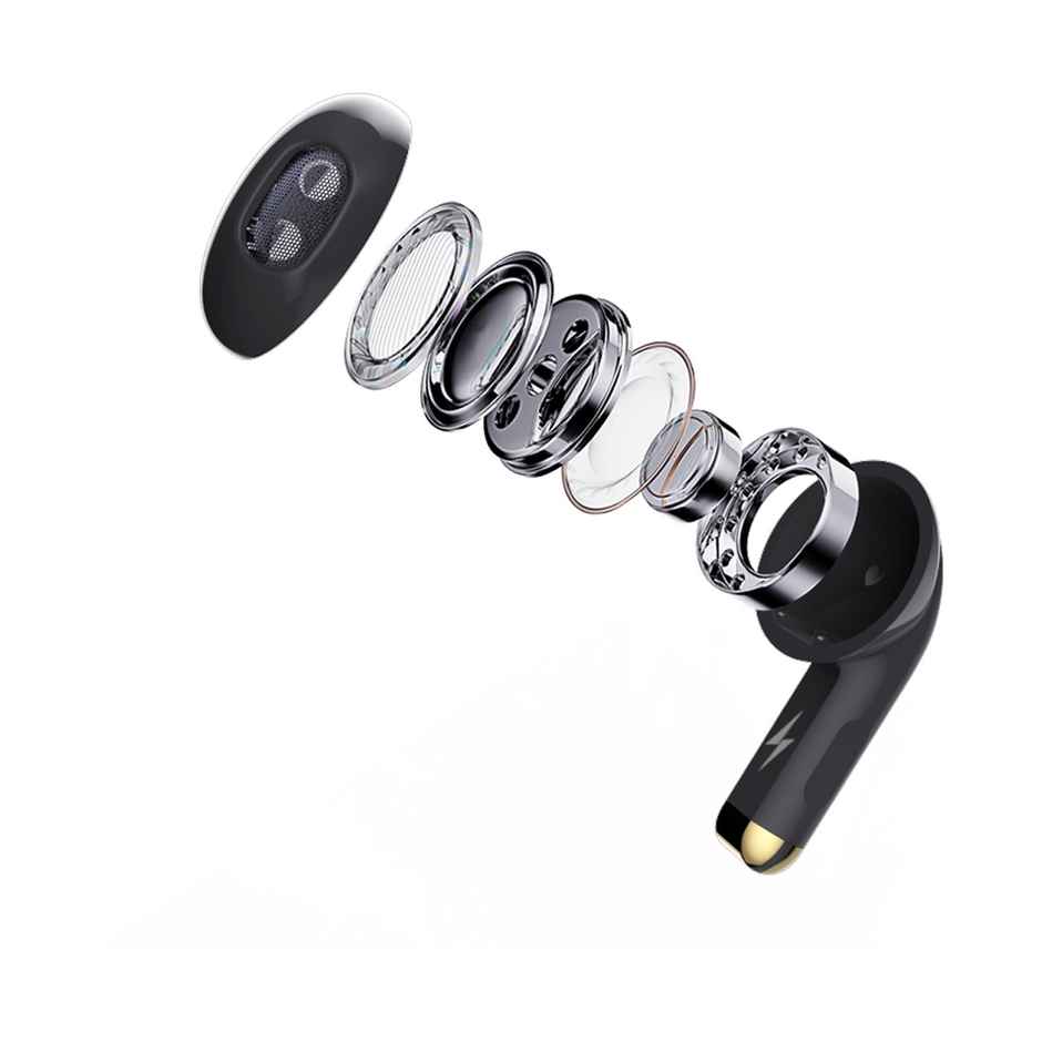 Fire-Boltt Fire Pods Ninja G201 TWS Earbuds | IWP HD Calls | Quick Charge 24Hrs Playback Bluetooth | Black