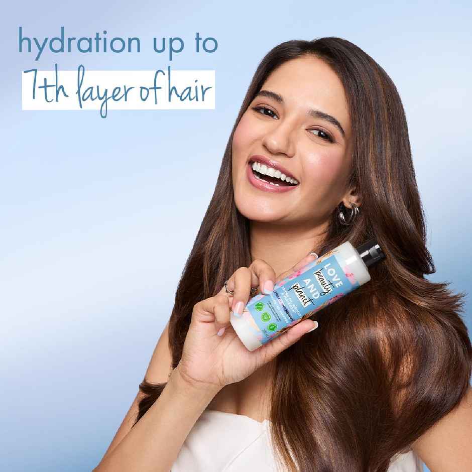 Love Beauty & Planet Jojoba Oil | Hibiscus & Pentavitin Hydrate & Nourish Shampoo