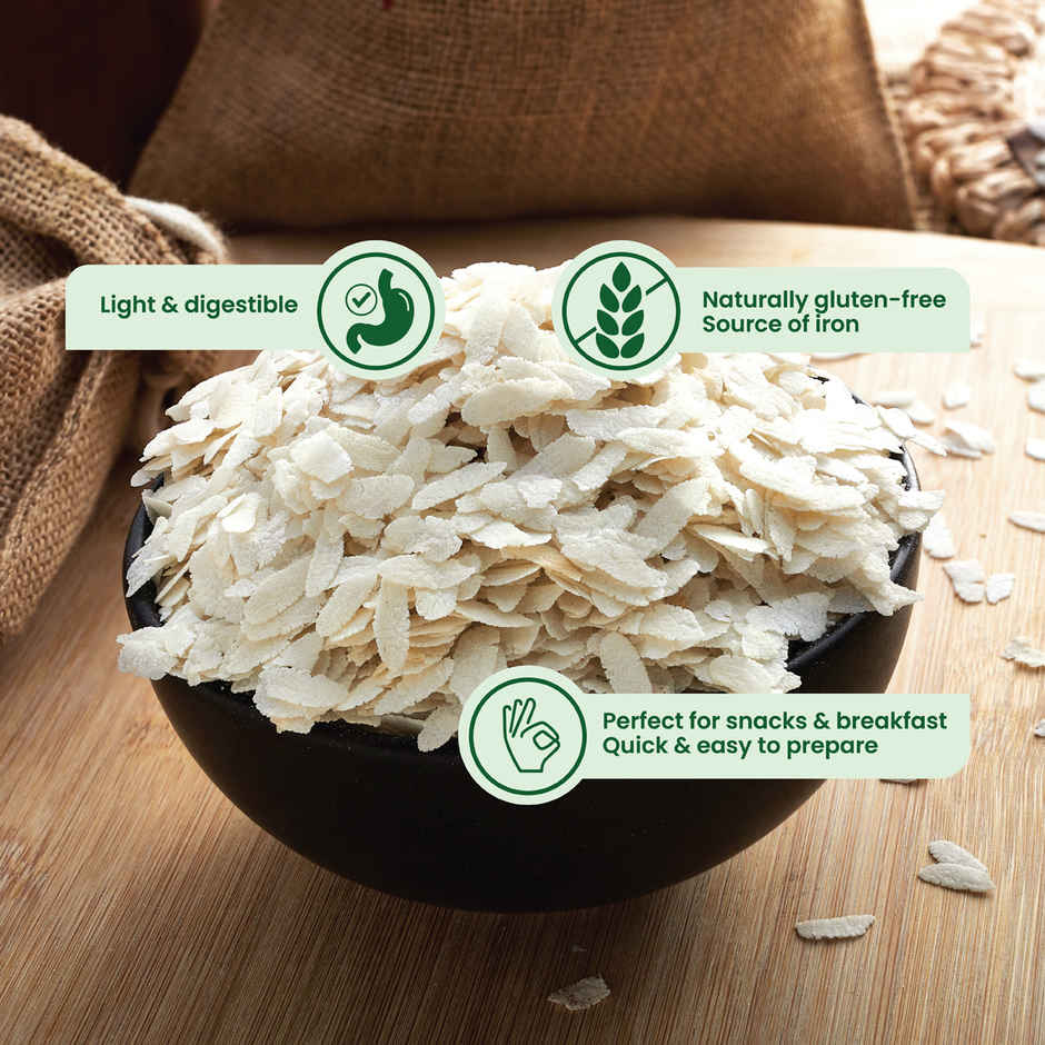 Daily Good Poha / Avalakki Medium(500gms) & Daily Good Raw Peanut / Singdana(500gms) Combo