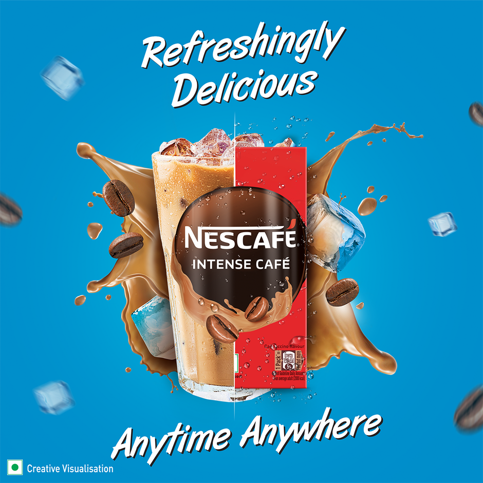 Nescafe Ready To Drink Coffee Flavoured Milk Intense Cafe Cappucino Cold Coffee Combo