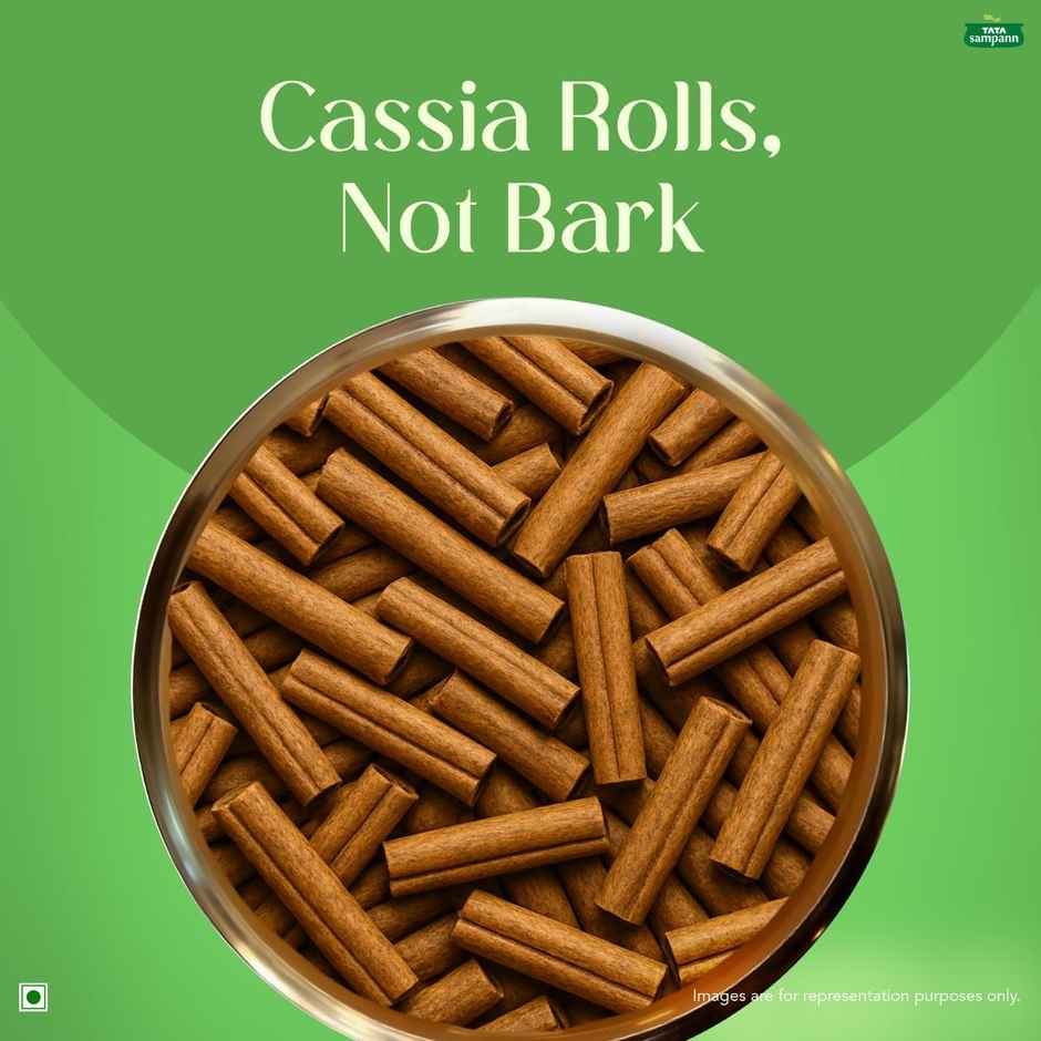 Tata Sampann Cassia Rolls, Whole Spices,Warm Aroma & Bold Flavour
