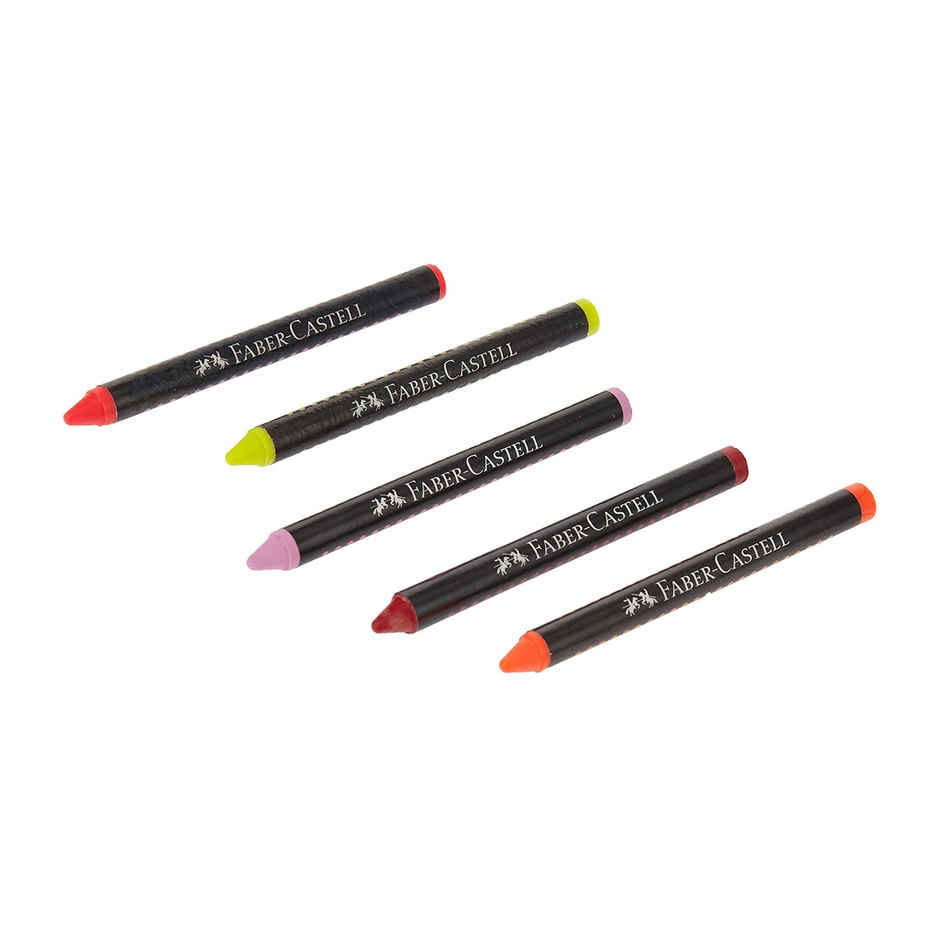 Faber-Castell Wax Crayon Reg. Long 75Mm Pack Of 24
