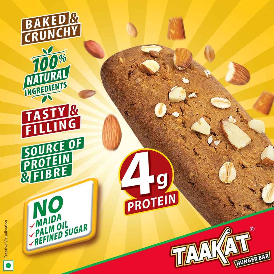Taakat Hunger Bar | Almond Delight | Pack Of 6