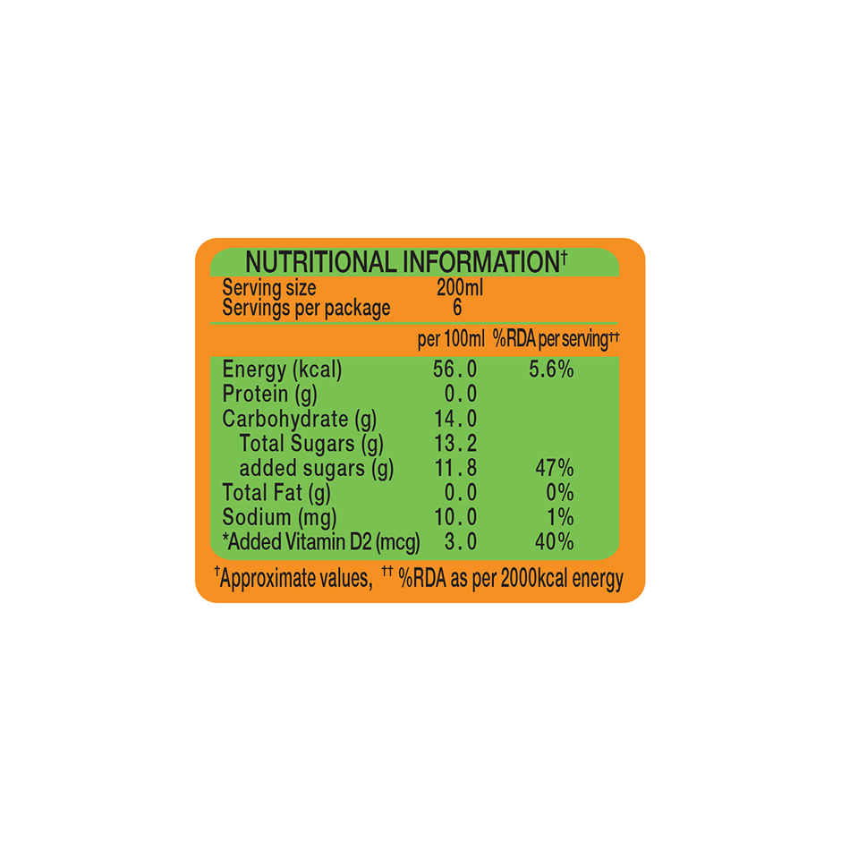 Paper Boat Swing Lively Orange | Refreshing Orange Drink