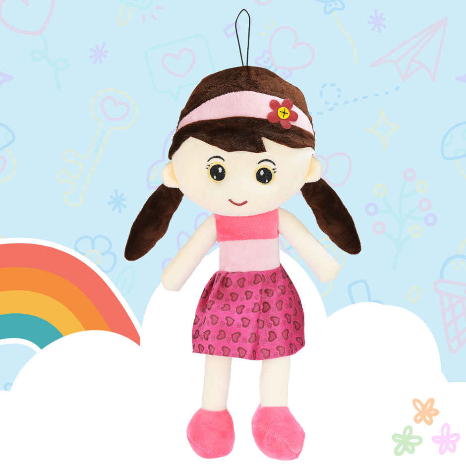 Toytales Cute Doll Soft Toy | Plushie | Toys For Girls | Birthday Gifts