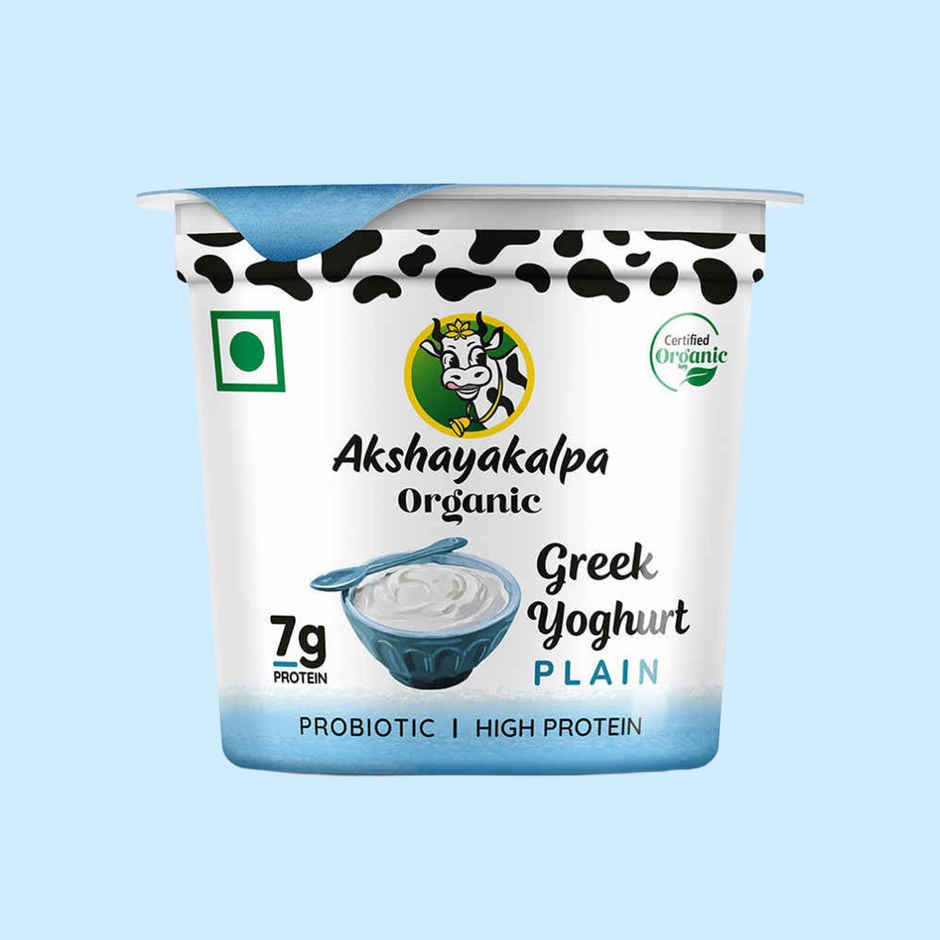 Akshayakalpa Organic Greek Yogurt - Natural