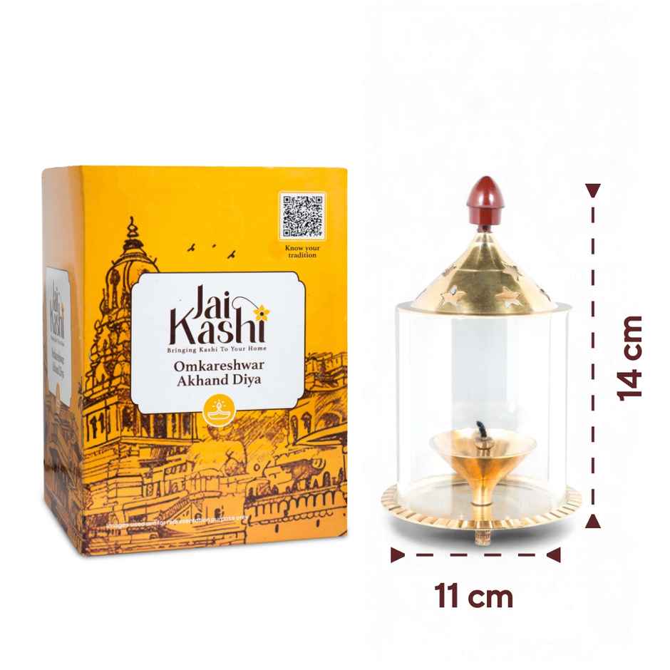 Akhand Brass Diya | Traditional | Akhand Diya | Jai Kashi