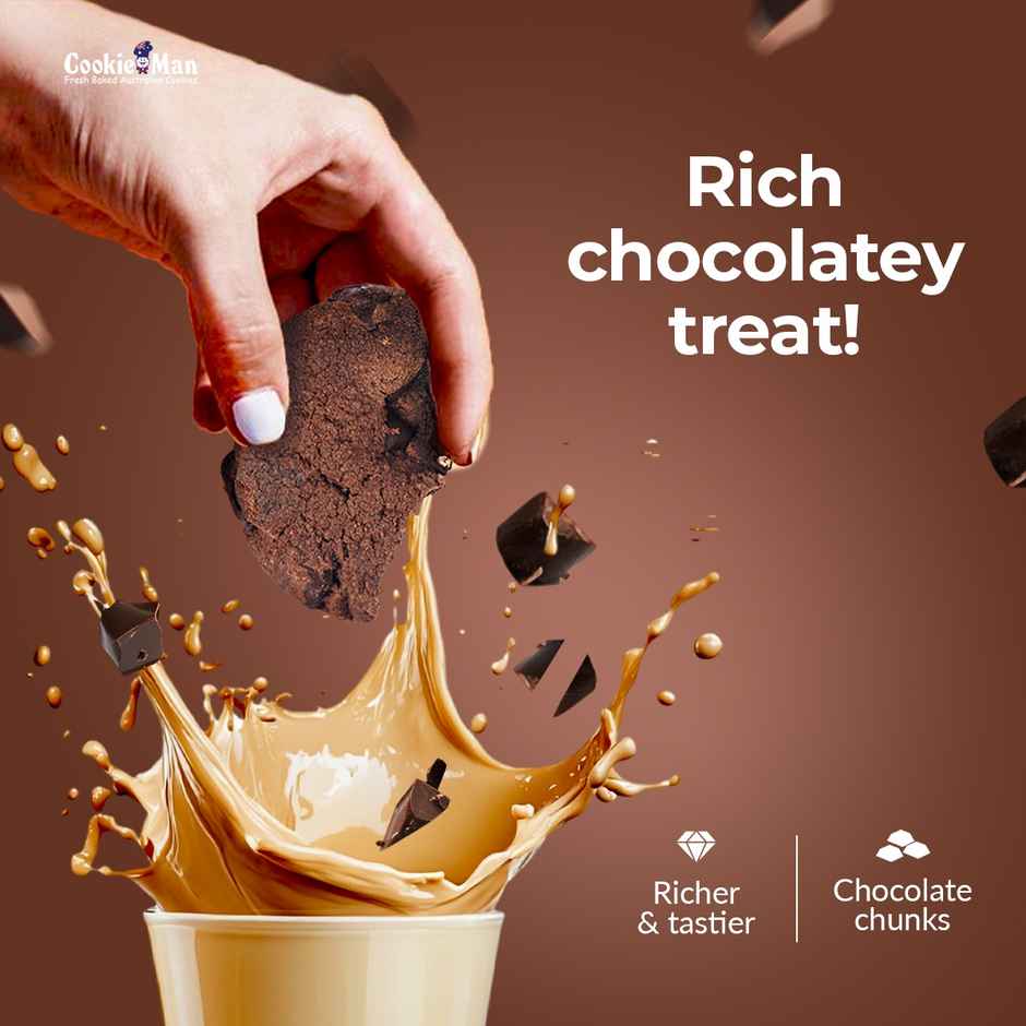 CookieMan Choco Chunk Cookies | Soft & Chocolatey