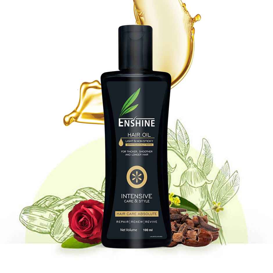 Enshine Hair Oil | Reduces Breakage | Promotes Hair Growth