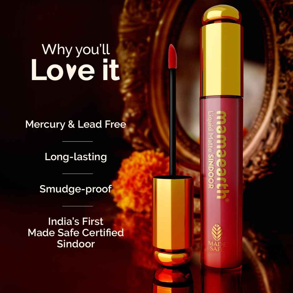 Mamaearth Liquid Matte Sindoor | 01 Red