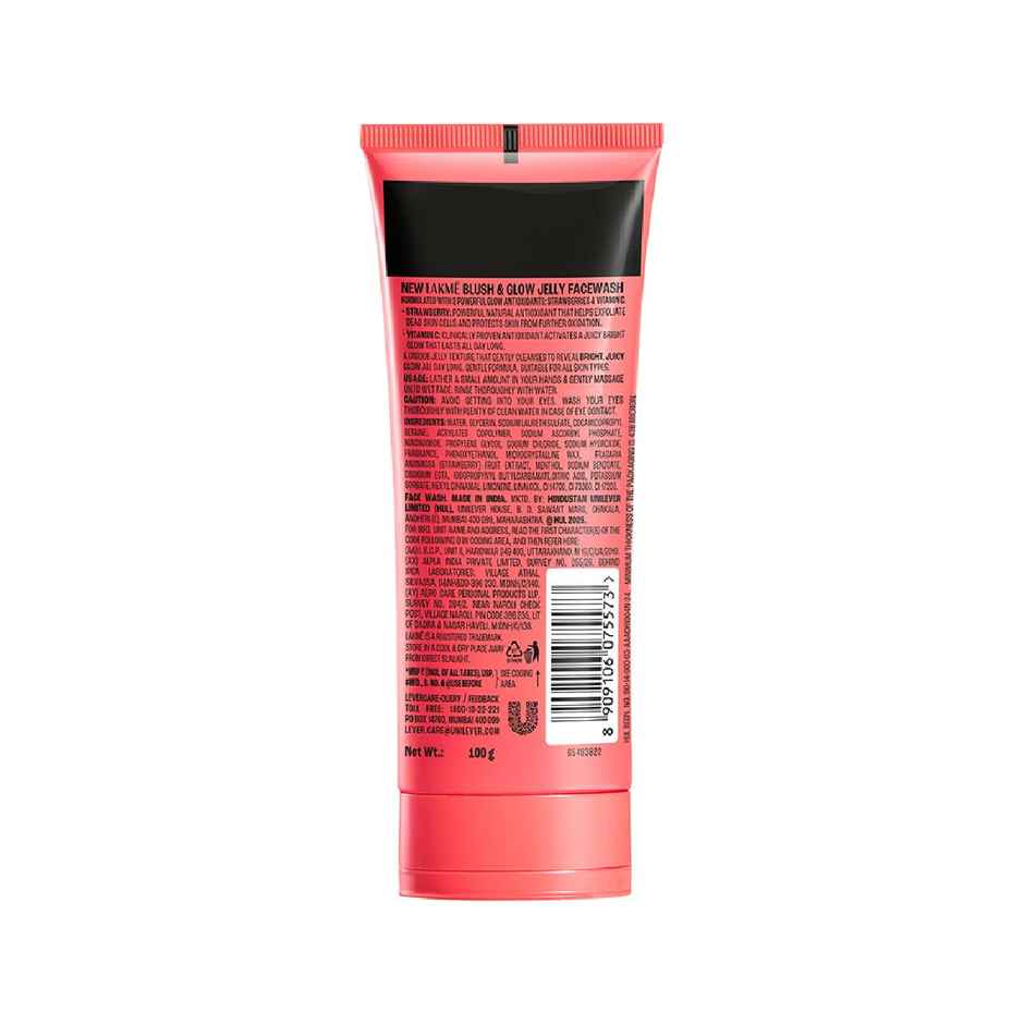 Lakme Blush & Glow Strawberry Freshness Gel Face Wash