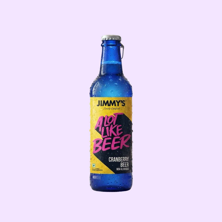 Jimmy's Cocktails Cranberry Non Alcoholic Beer