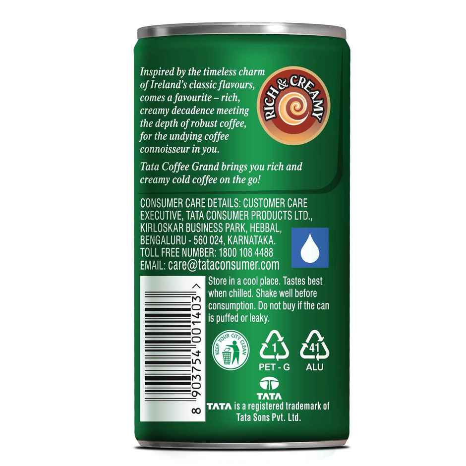 Tata Coffee Grand Irish Cream Flavoured Cold Coffee