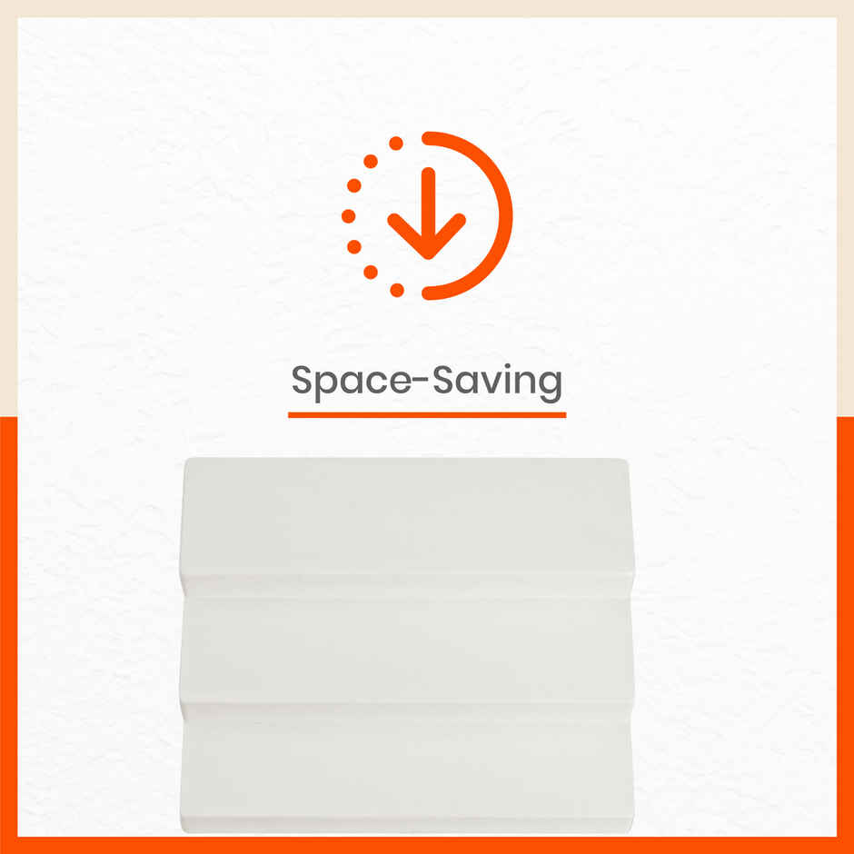 Bathla Set of 2 Shelf Organiser for Home, Office & Kitchen - Taro | Space-Saving | Pearl White