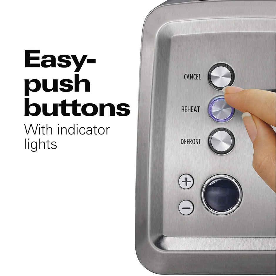 Hamilton Beach 2-Slice Toaster, Reheat Setting, Toast Boost, Slide-Out Crumb Tray, Stainless Steel