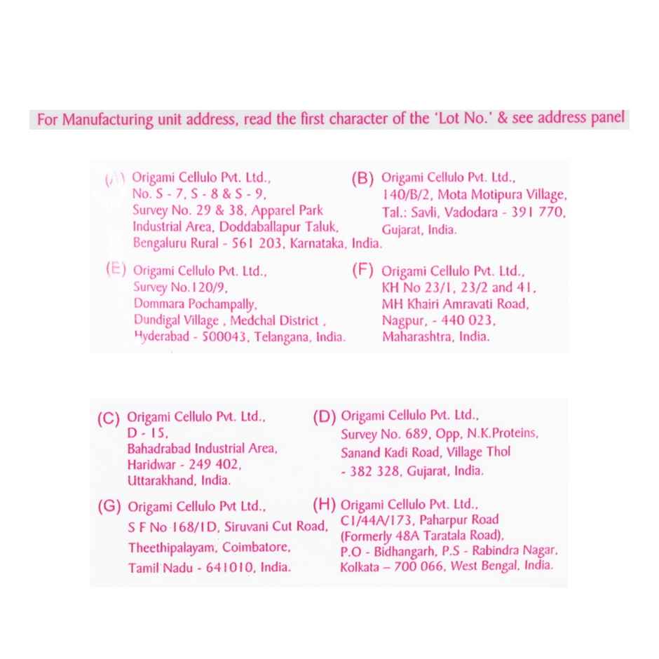 Origami Klassic Premium Tissue Paper Napkins - Soft & Highly Absorbent, 100 Pulls