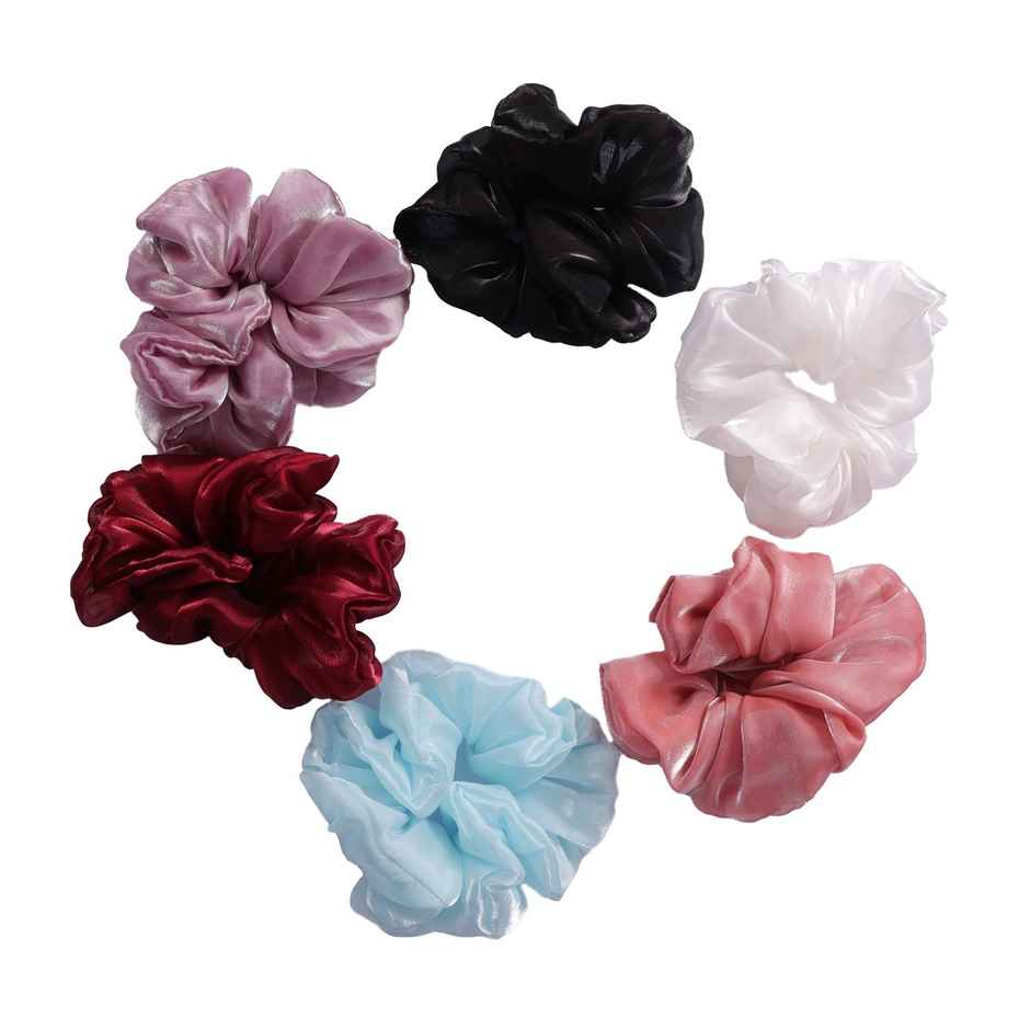 Matkooz Jimmi Choo Scrunchies (Black White Blue Red Rose Gold Lavender)