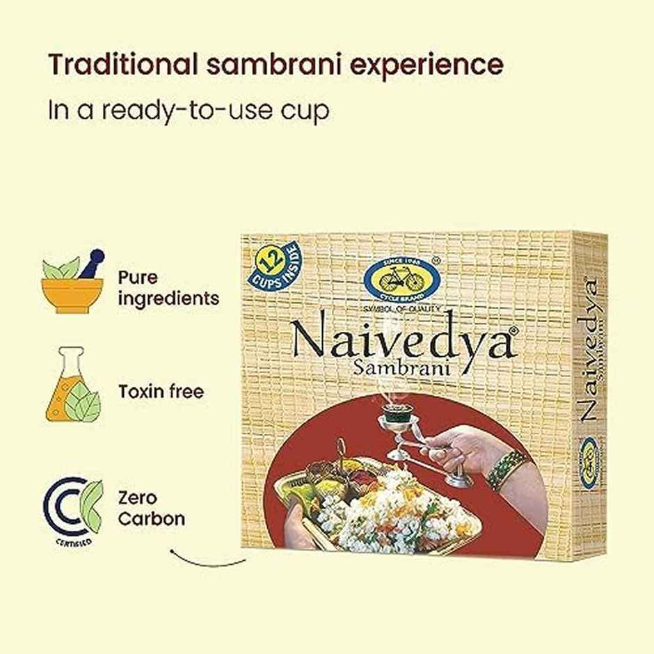 Cycle Naivedya Cup Sambrani - 12N