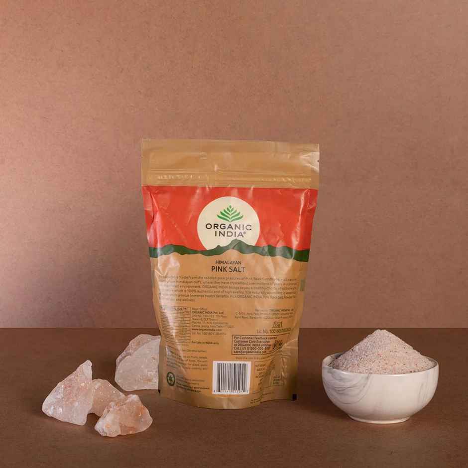 A TATA Product - Organic India Himalayan Pink Rock Salt