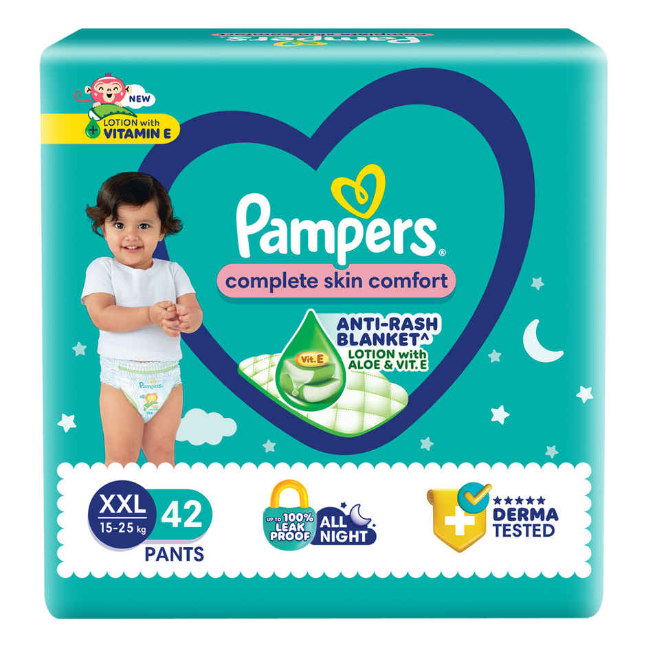 Pampers All Round Protection Baby Diapers | Pant Style | 2XL | 42 pcs