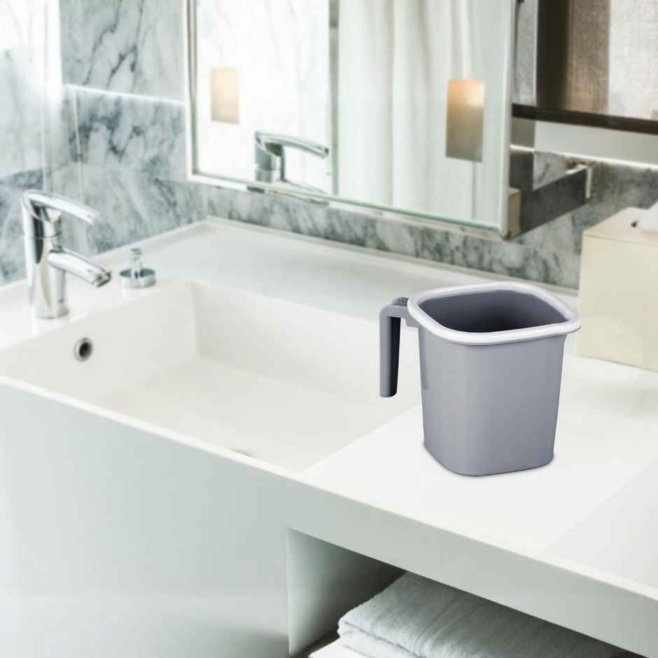 Ratan Plasticware Premia Pack of 1 Mug 1.5L -Daiso Grey