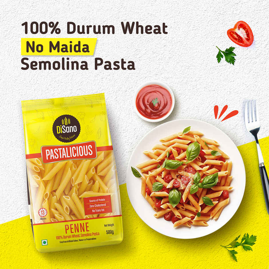 Disano Penne Pasta, Durum Wheat, No Maida