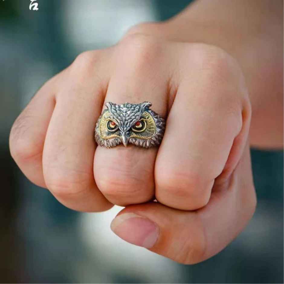 Fashion Frill Men's Combo Rings Silver Onesize