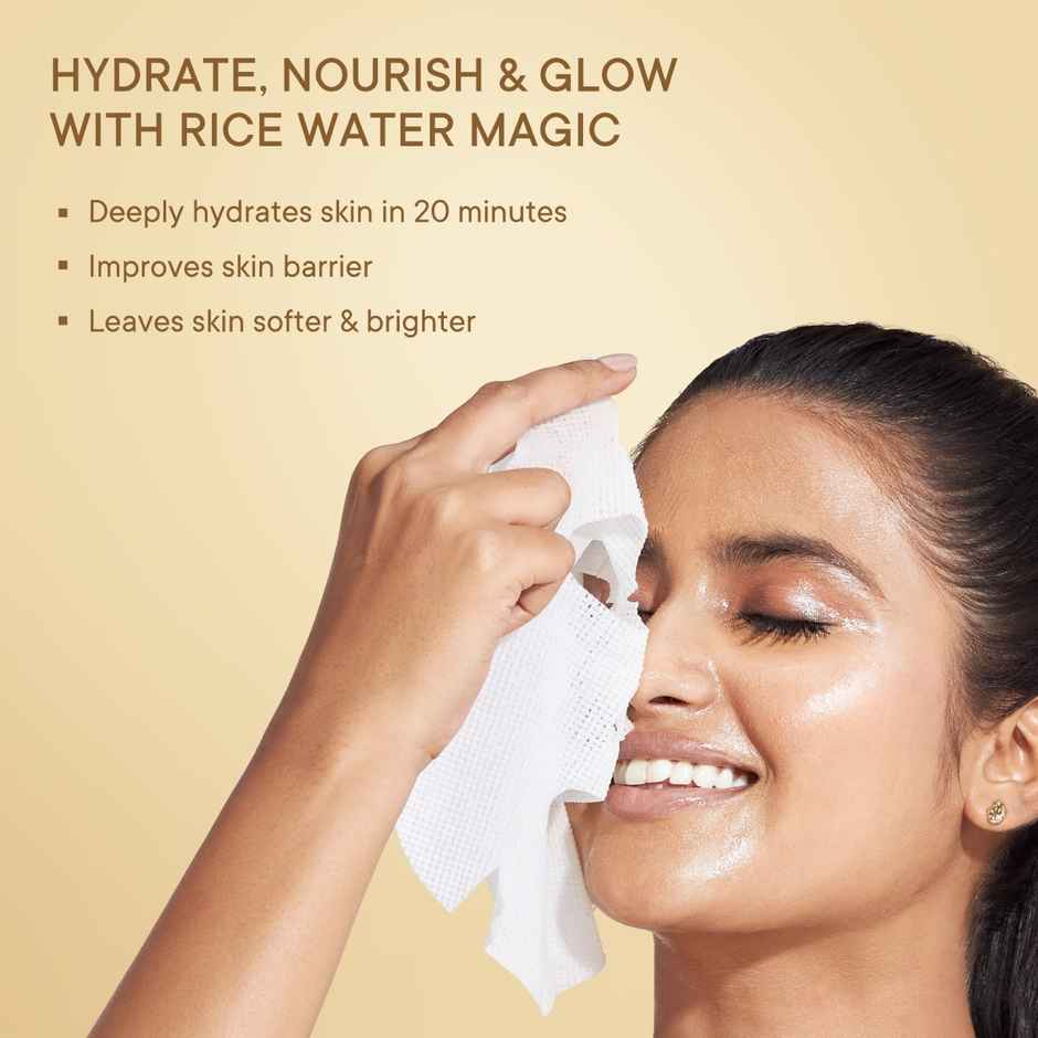 Quench Botanics Rice Water Deep Hydration Sheet Mask