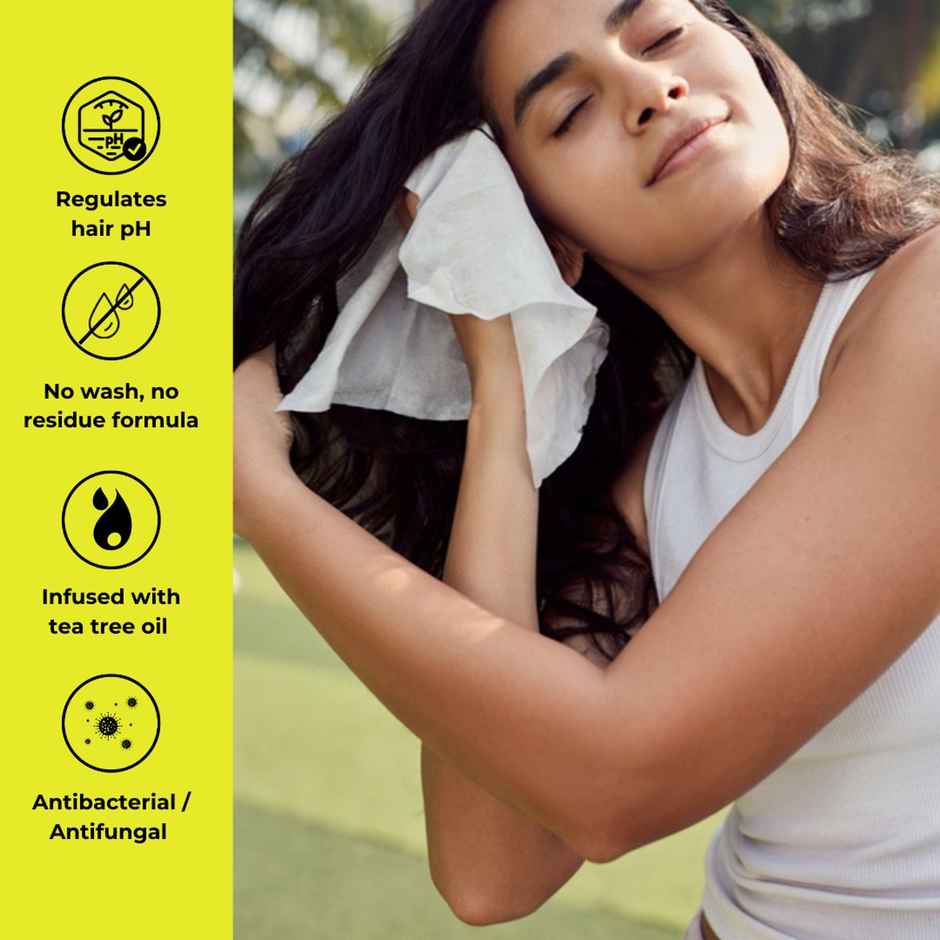 Upurfit Xxl Shampoo Wipes (Pack Of 1)