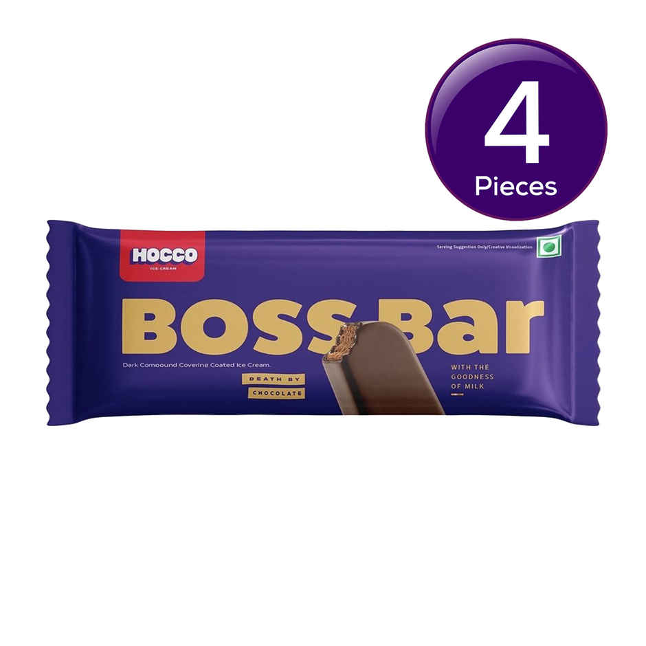 Hocco Death By Chocolate Boss Bar Ice Cream Stick Combo