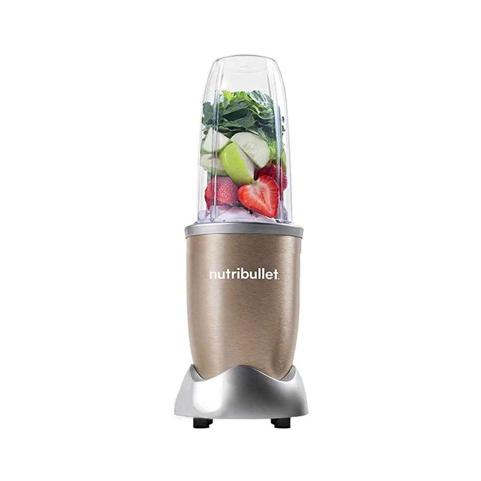 Nutribullet Pro Champagne Gold | 900W | 3 Unbreakable Jars | 2 Blade Set (Wet & Dry) | Gold