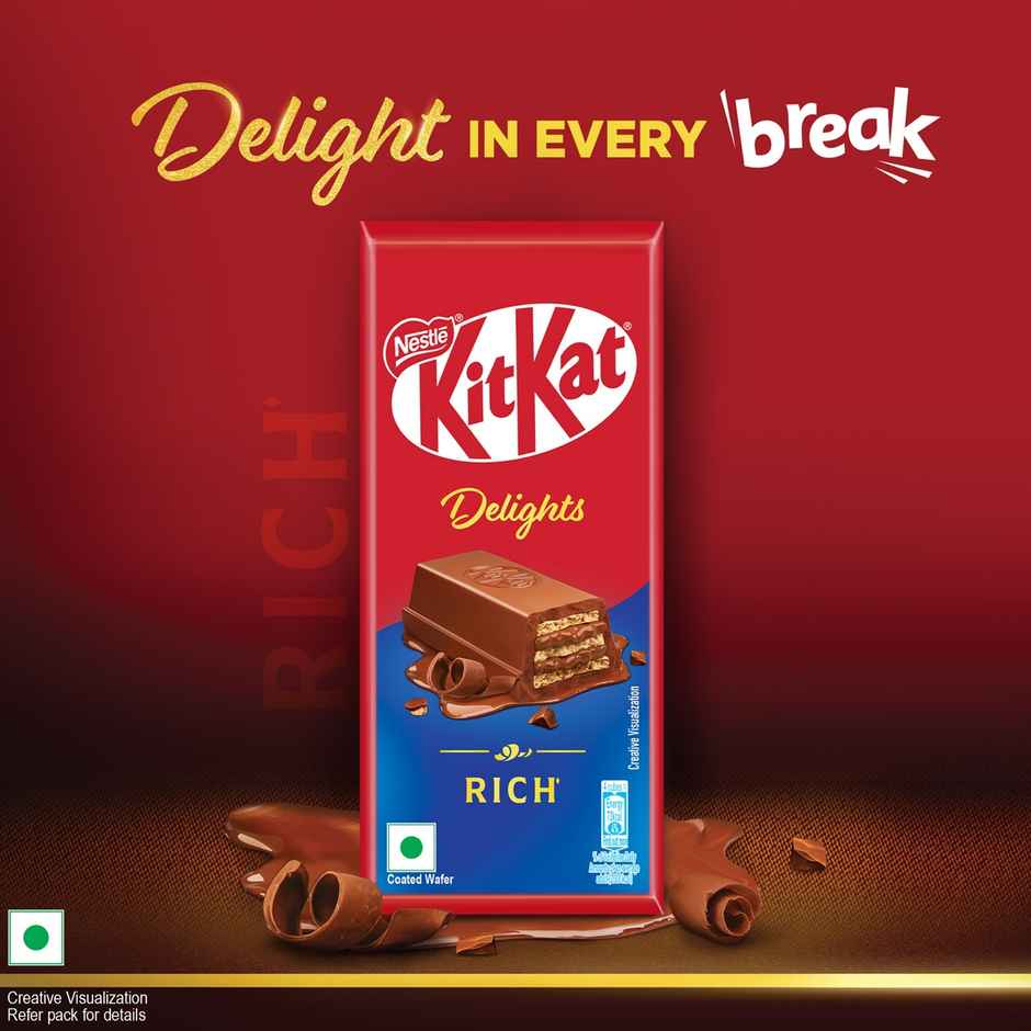 Nestle KitKat Delights Rich | Chocolate Coated