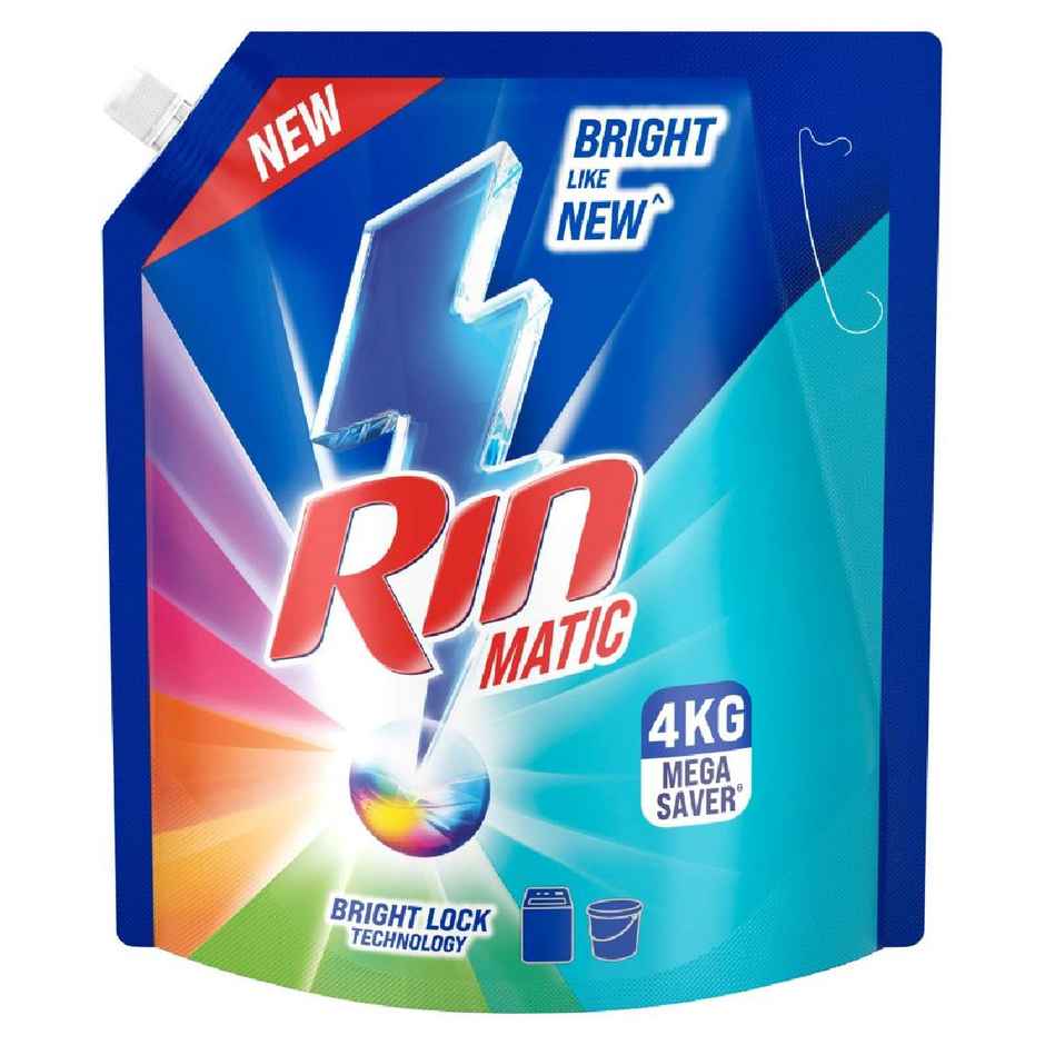 Rin Matic Liquid Top Load (4) & Rin Matic Liquid Top Load (1kg) Combo