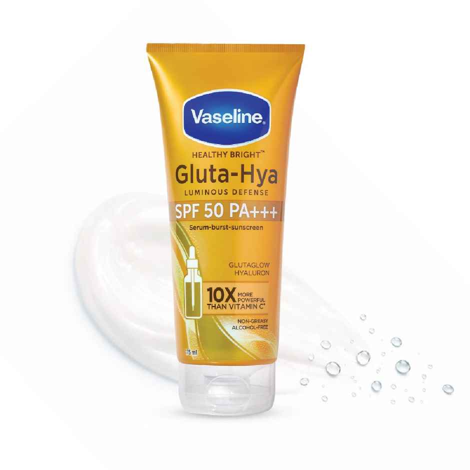 Vaseline Gluta Hya - Antioxidant Spf 50 Pa+++ Sunscreen |Glutathione & Hyaluronic Acid