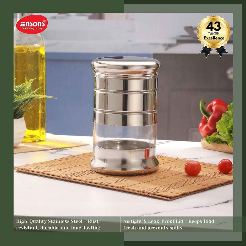 Jensons Belly Canister 9 cm (Set of 2 Pcs)