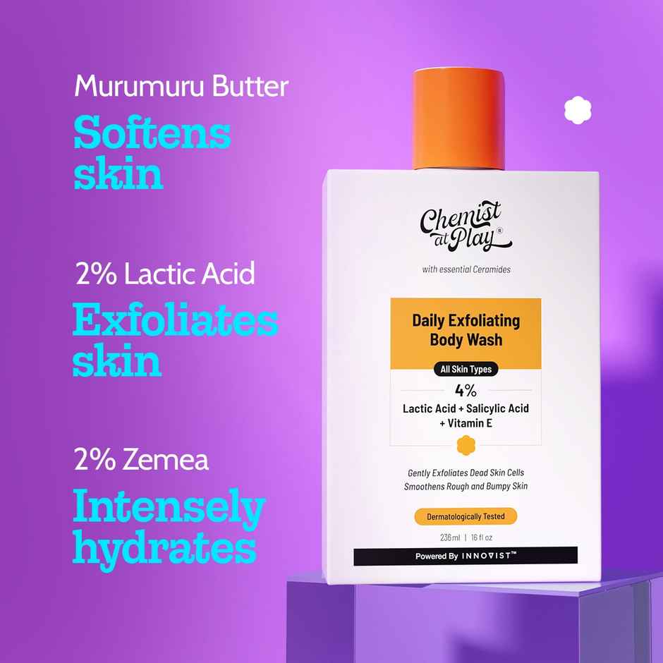 Chemist at Play Exfoliating Body Wash For Rough & Bumpy Skin