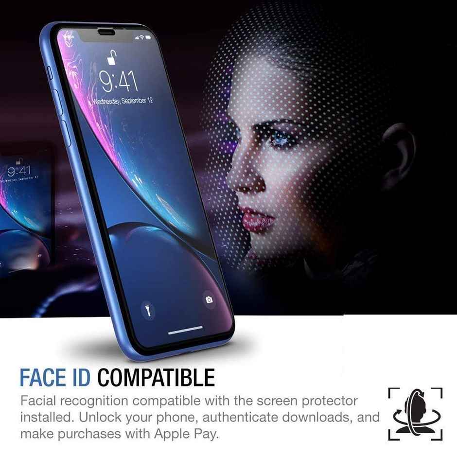 Ohonesty Edge to Edge Full Glue Tempered Glass for iPhone 11