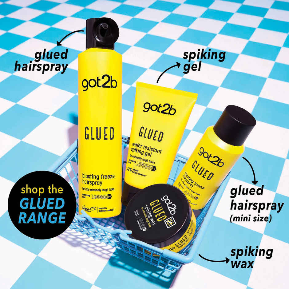 Glued Blasting Freeze Hairspray With Ultra Strong Hold & Lasts upto 72 Hrs