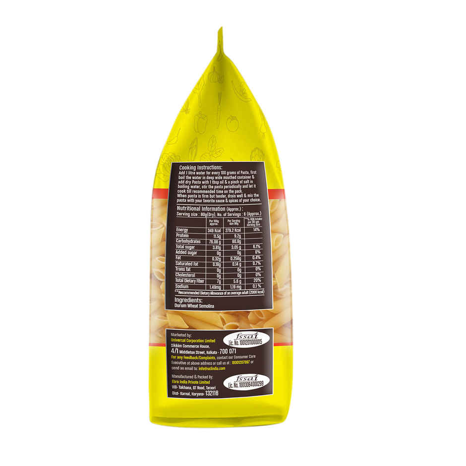 Disano Penne Pasta, Durum Wheat, No Maida