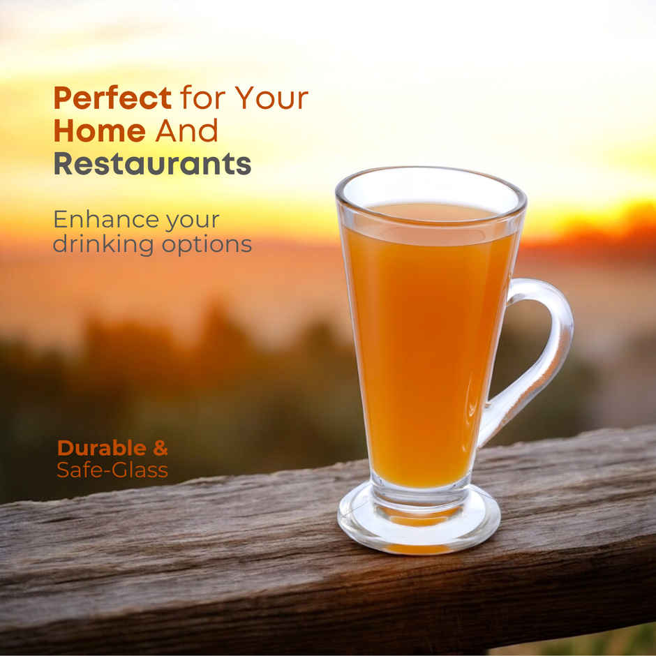 Yera Irish Coffee/Green Tea Mug Set - 6 pcs 225 ml (Each)