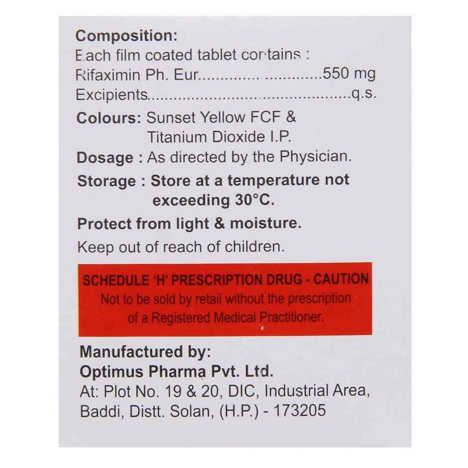 Rifaxigress-550 Tablet
