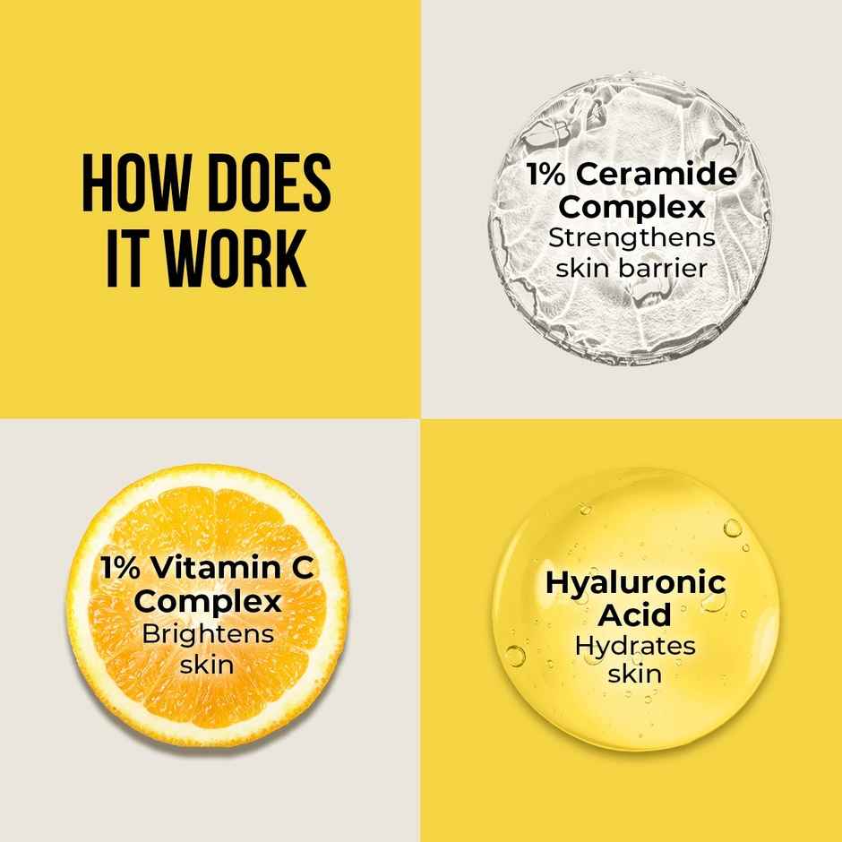 Dr. Sheth's Ceramide & Vitamin C Oil-Free Sunscreen SPF 50+ PA++++ | Made for Oily Skin