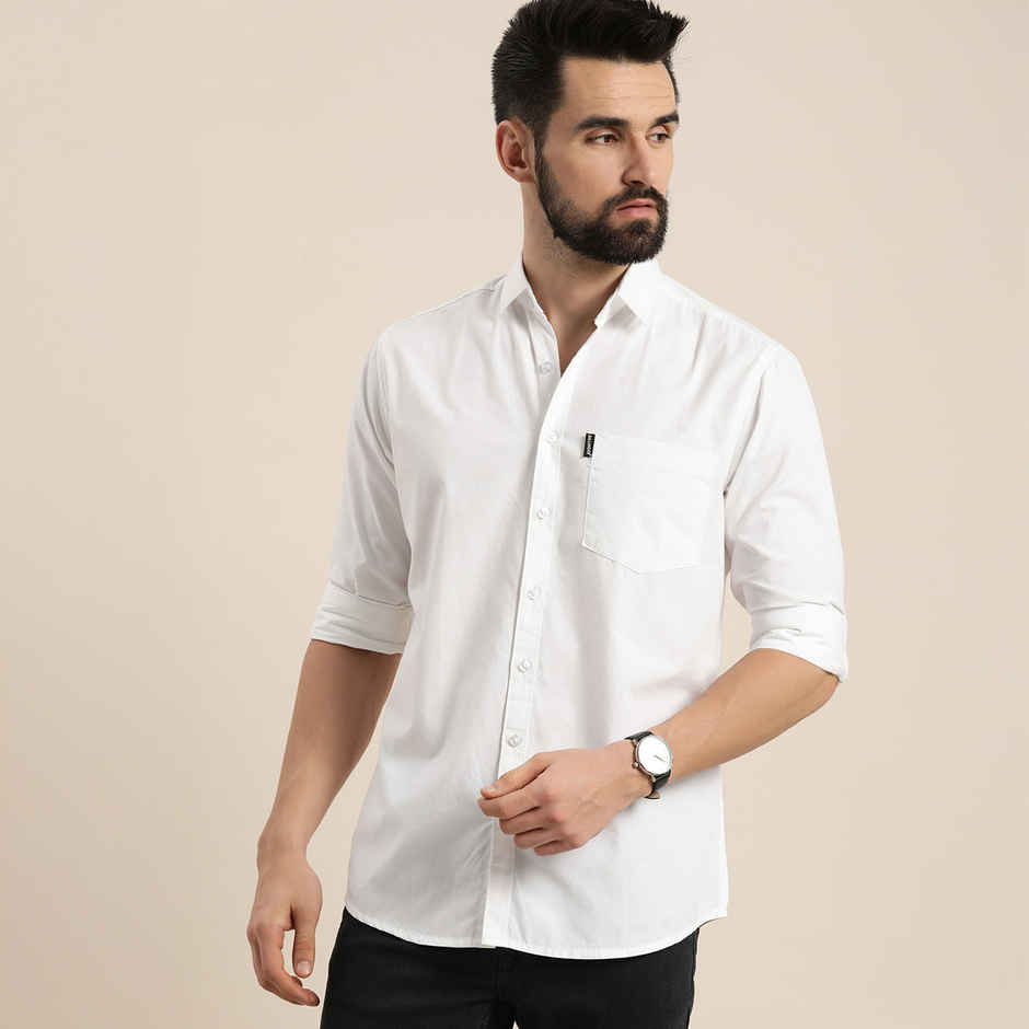 Dillinger Men's Shirt | DLMSRT001WHT | White - M