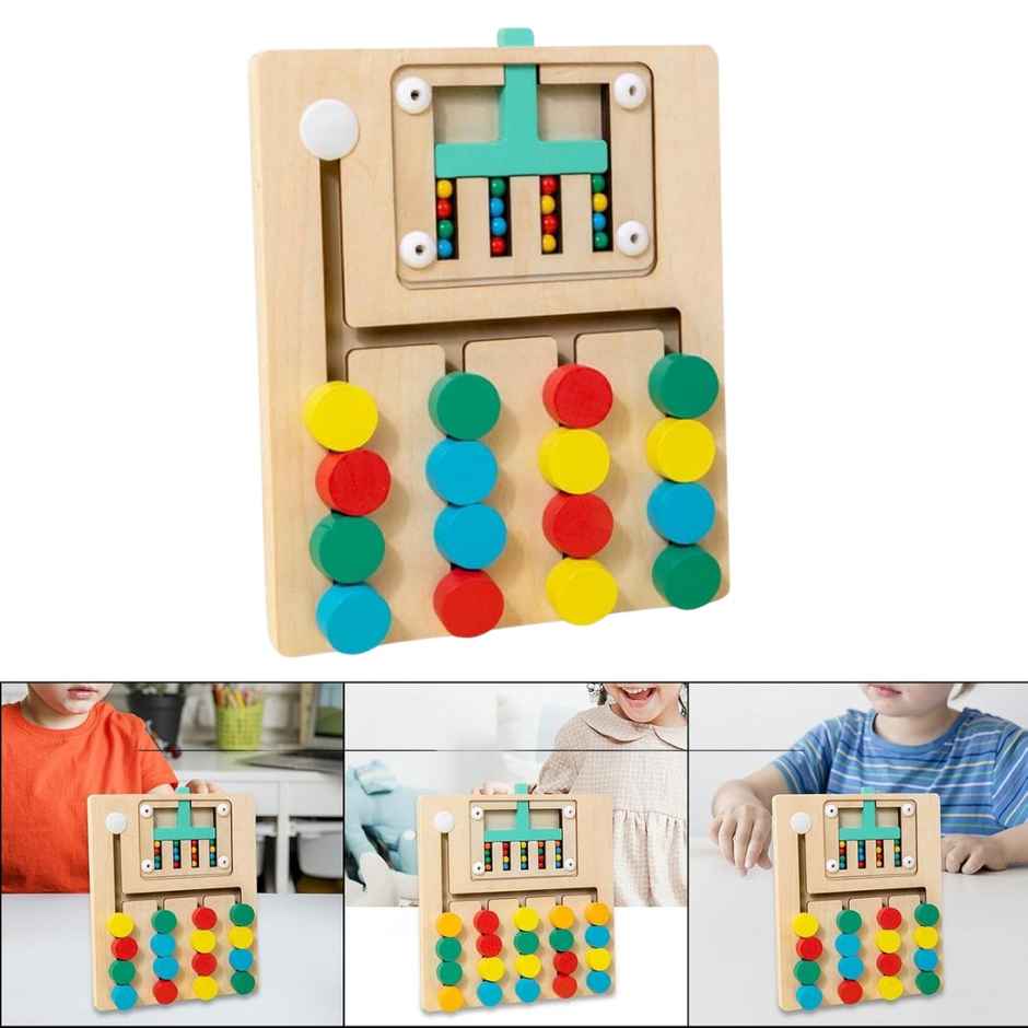 Fablue Color Matching Slide Puzzle Toy for Kids | Educational & Learning Toys