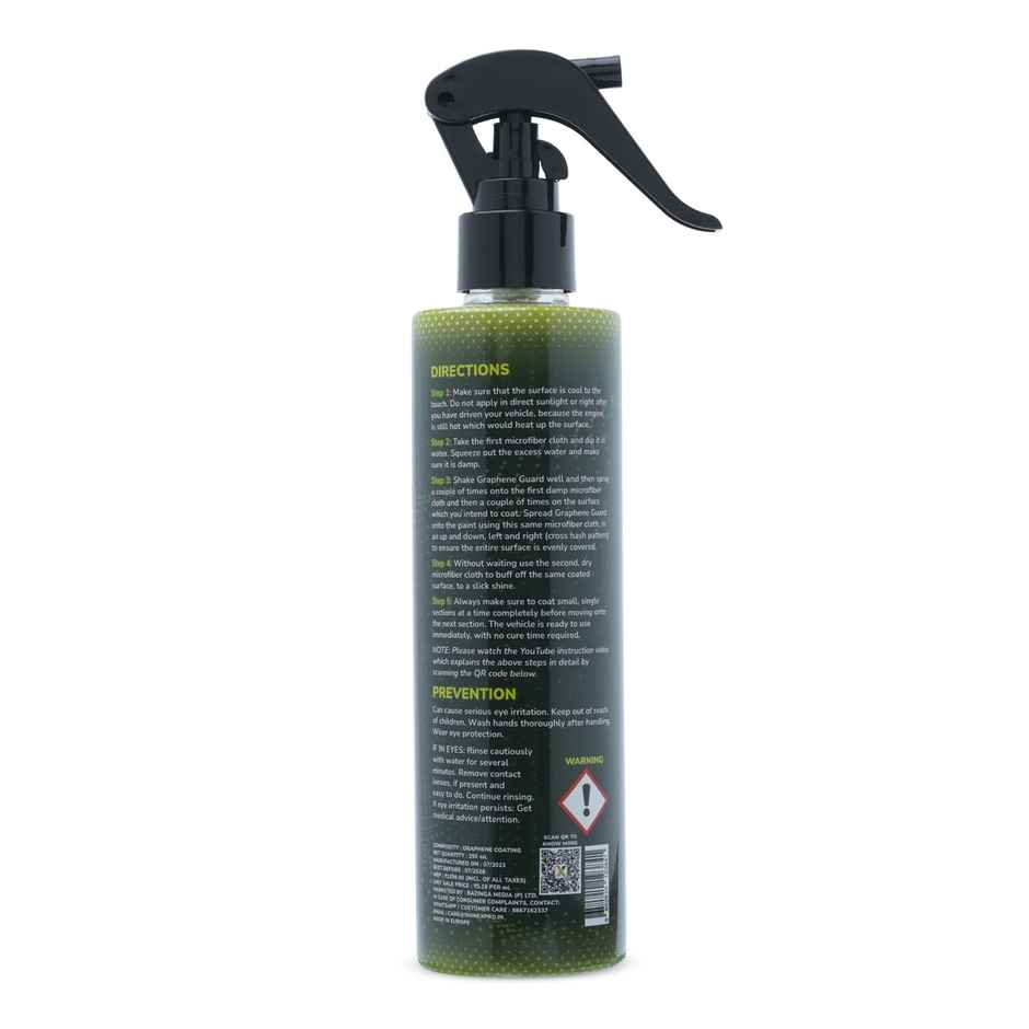 ShineXPro DIY Graphene Coating For Car | Hydrophobic | Extreme Gloss | Slickness & UV Protection