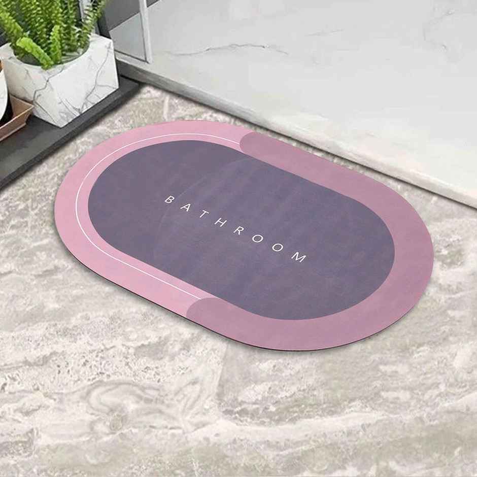 Status Silicon Anti- Skid Bath Mat | 38 x 58 cm | Bathroom | Assorted