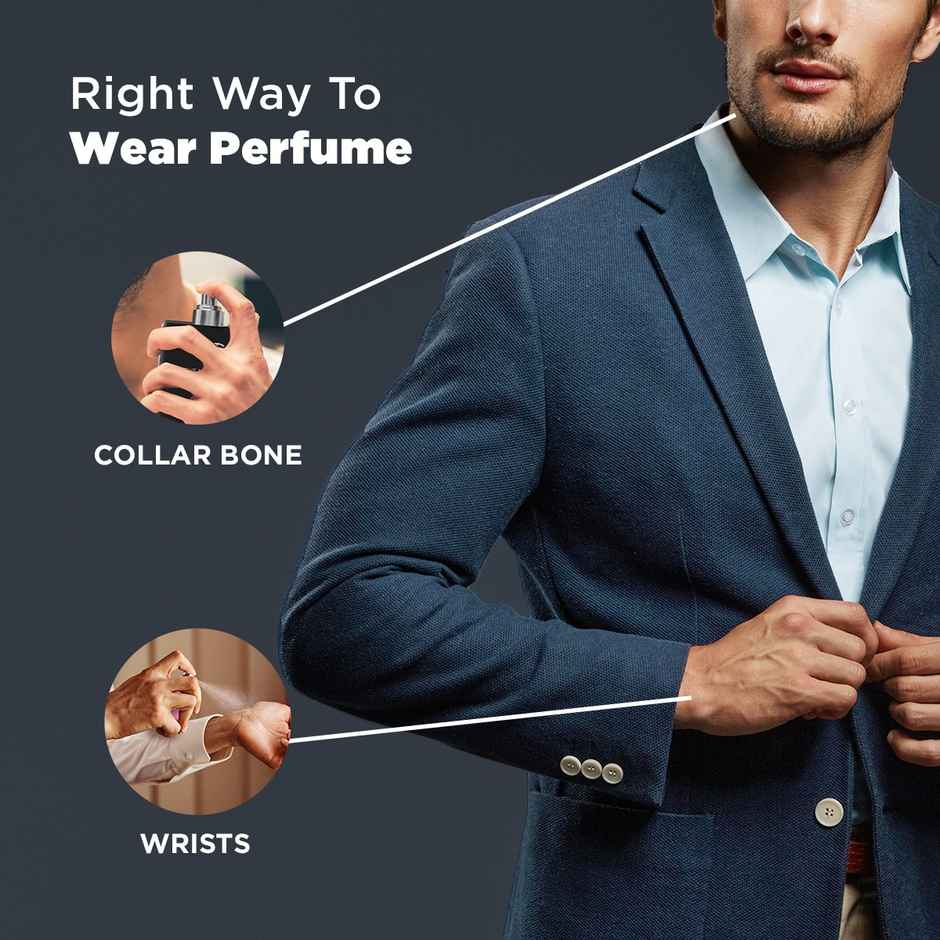 The Man Company Black EDT Perfume for Men | Everyday Fragrance