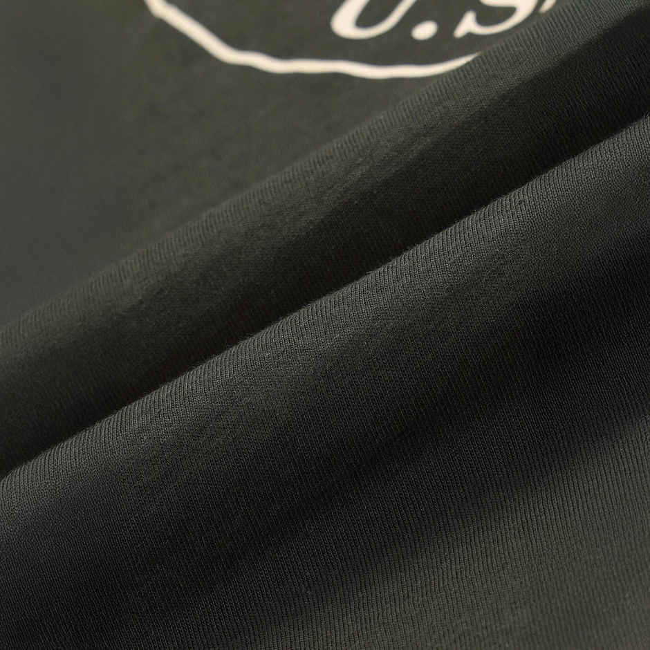 U.S. Polo Assn. Men's Comfort Fit Printed Lounge T-Shirt | Olive - XL