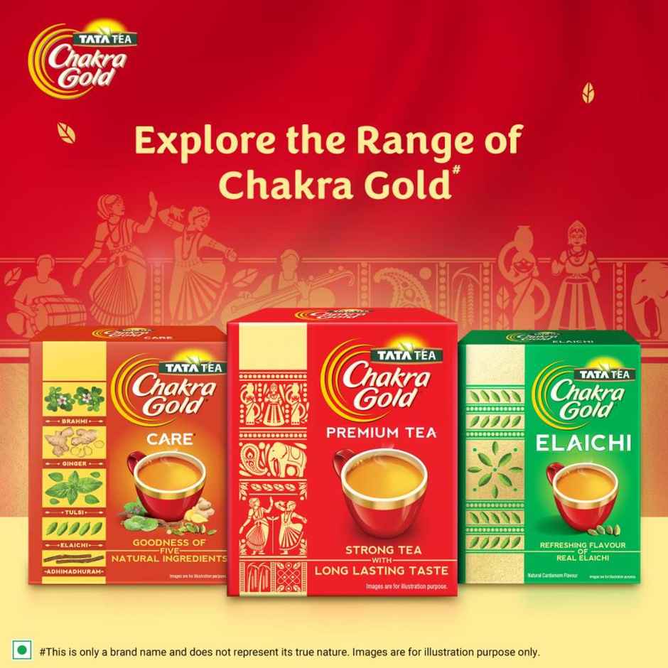 Tata Tea Chakra Gold Flavored Black Tea