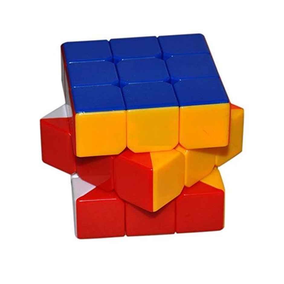 Toyshine High Stability Stickerless - 3X3X3 Speed Cube, Multi Color, Kids and Professionals